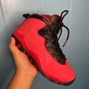 Jordan 10 Retro Fusion Red (GS)